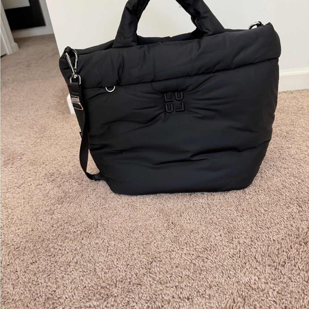 Black Lululemon Tote Bag